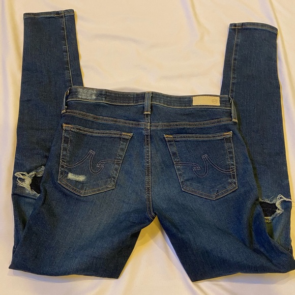 AG The Legging Ankle super skinny jeans size 26 Adriano Goldschmied - Picture 8 of 16